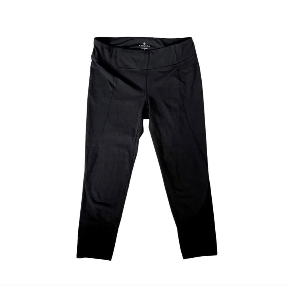 Athleta black ankle leggings size small